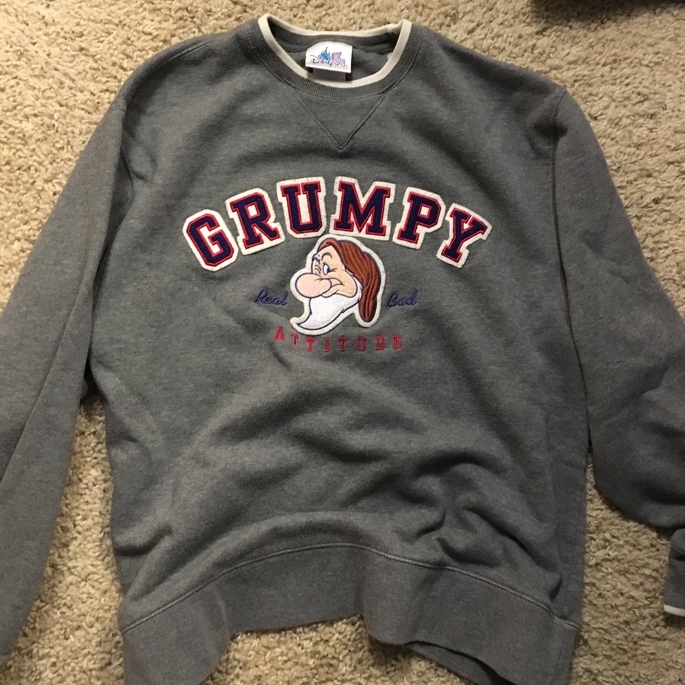 Vintage Disney Parks Grumpy Sweatshirt